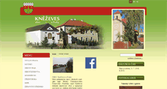 Desktop Screenshot of knezeves.cz